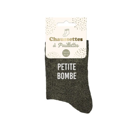 CHAUSSETTES PAILLETTES PETITE BOMBE