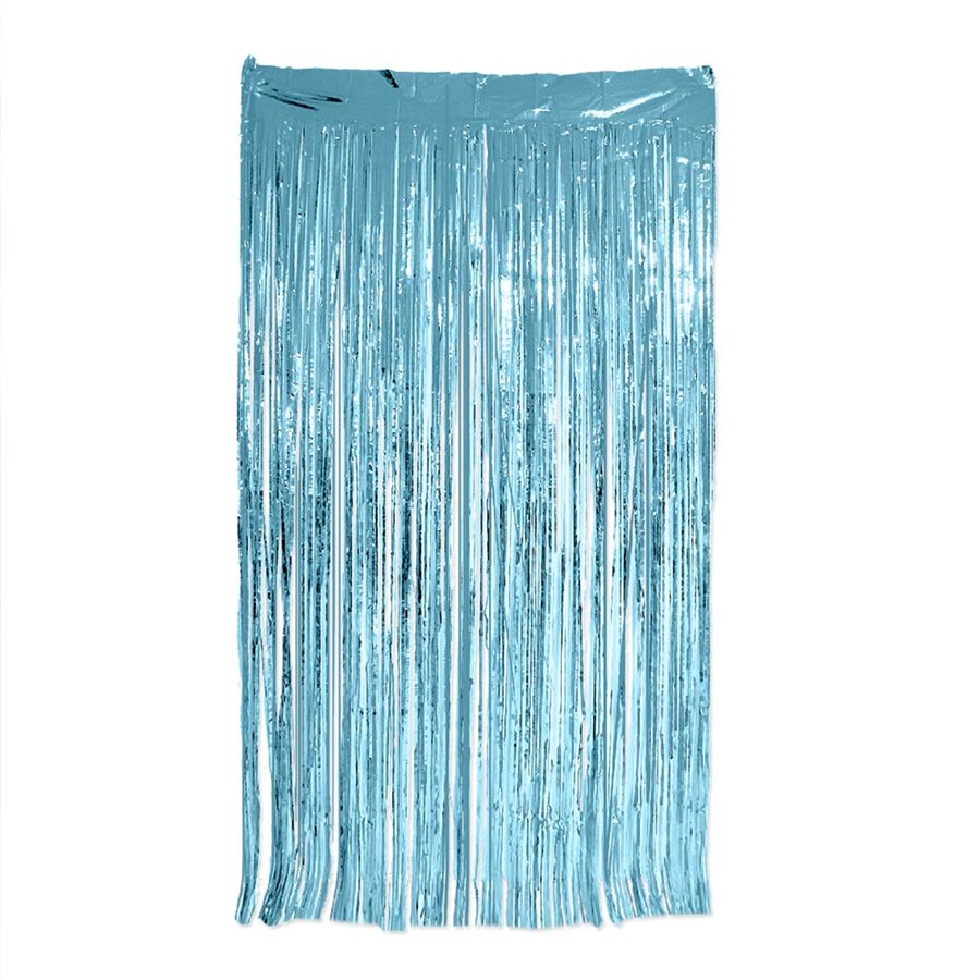 RIDEAU FRANGES GENDER REVEAL BLEU