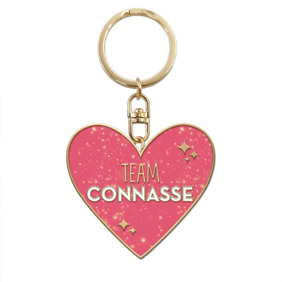 PORTE CLES PAILLETTES CONNASSE