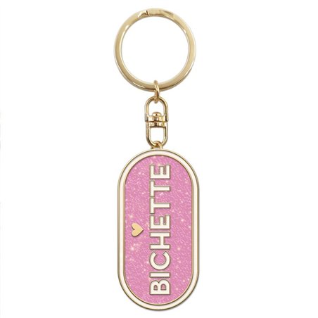 PORTE CLES PAILLETTES BICHETTE