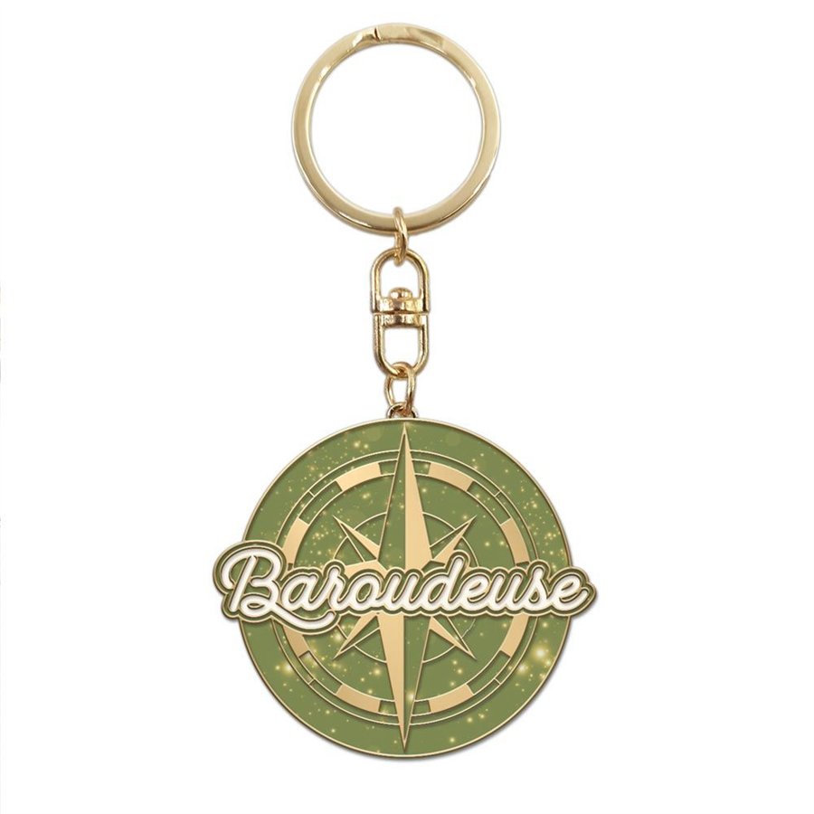 PORTE CLES PAILLETTES BAROUDEUSE