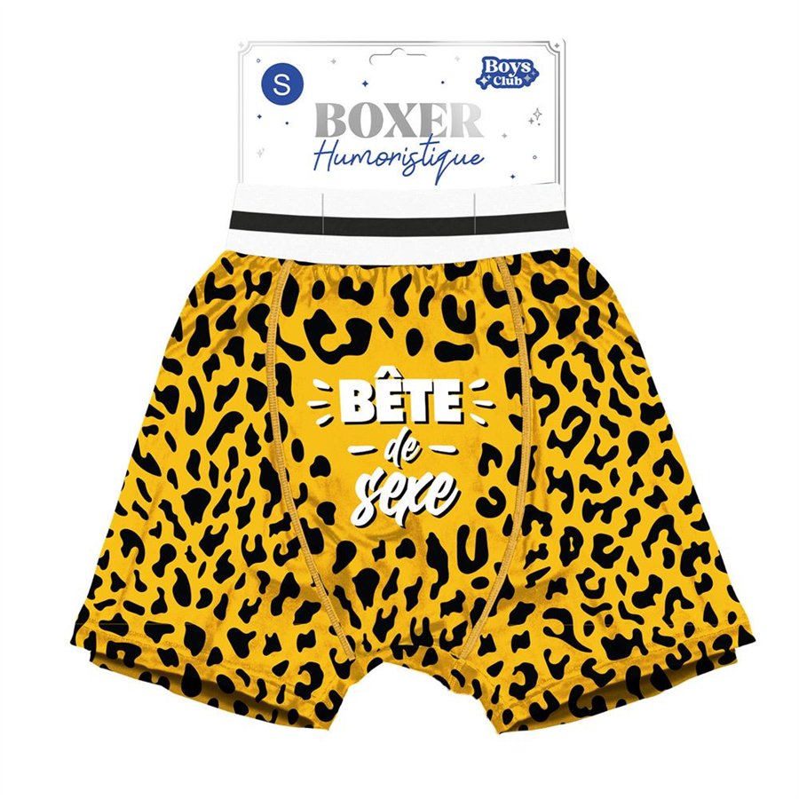 BOXER HUMO BETE DE SEXE TAILLE S