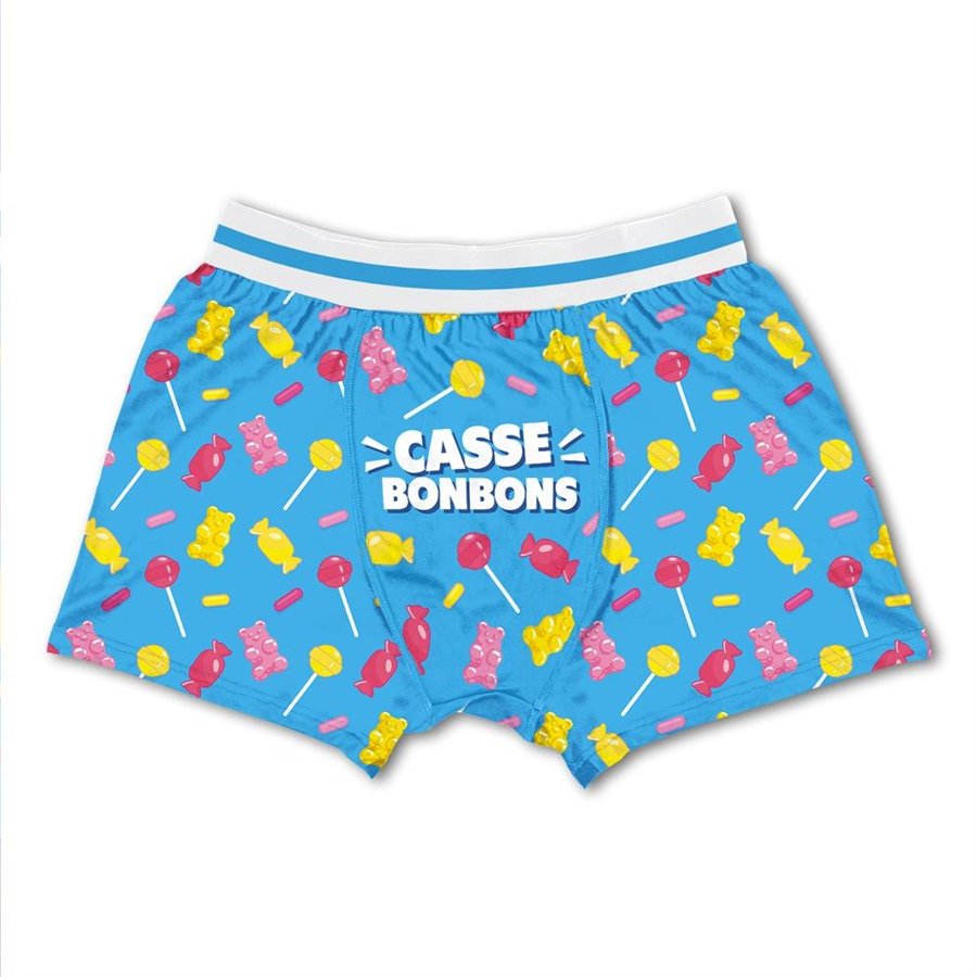 BOXER HUMO CASSE BONBONS TAILLE S