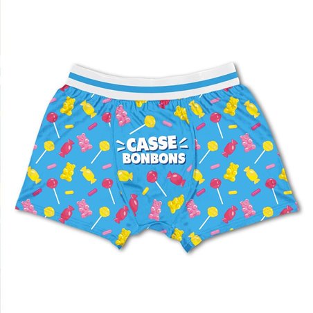 BOXER HUMO CASSE BONBONS TAILLE S