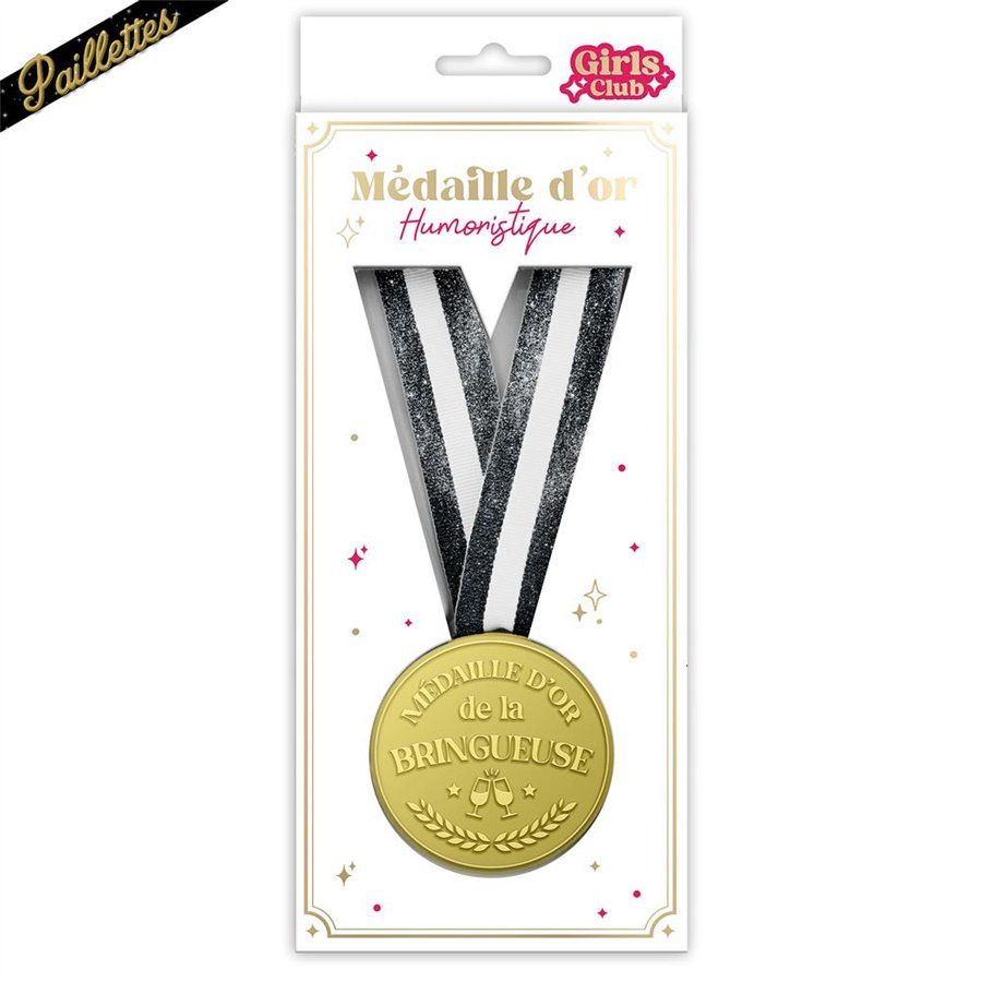 MEDAILLE D OR HUMORISTIQUE BRINGUEUSE