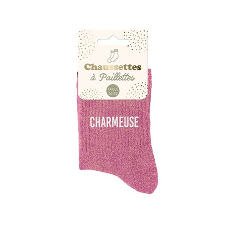 CHAUSSETTES PAILLETTES CHARMEUSE