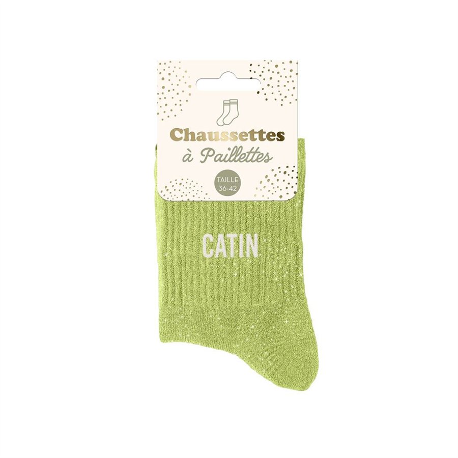 CHAUSSETTES PAILLETTES CATIN