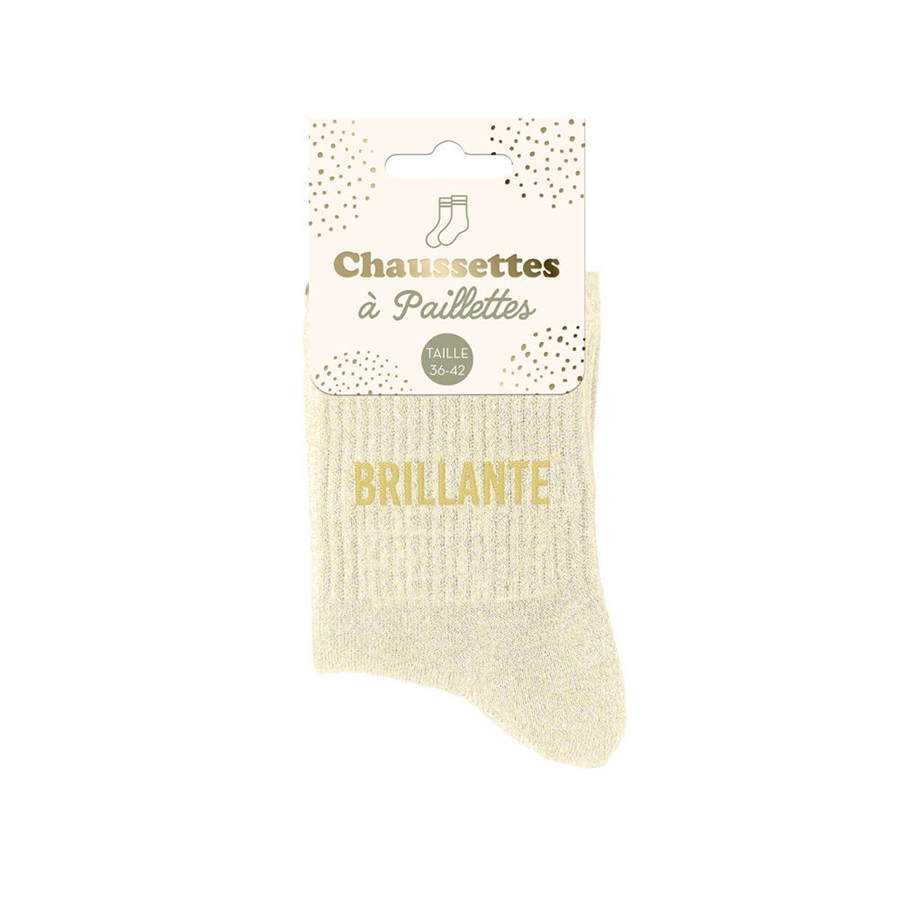 CHAUSSETTES PAILLETTES « BRILLANTE »