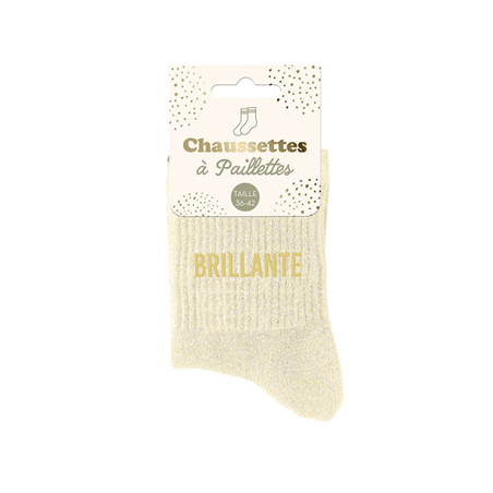 CHAUSSETTES PAILLETTES « BRILLANTE »