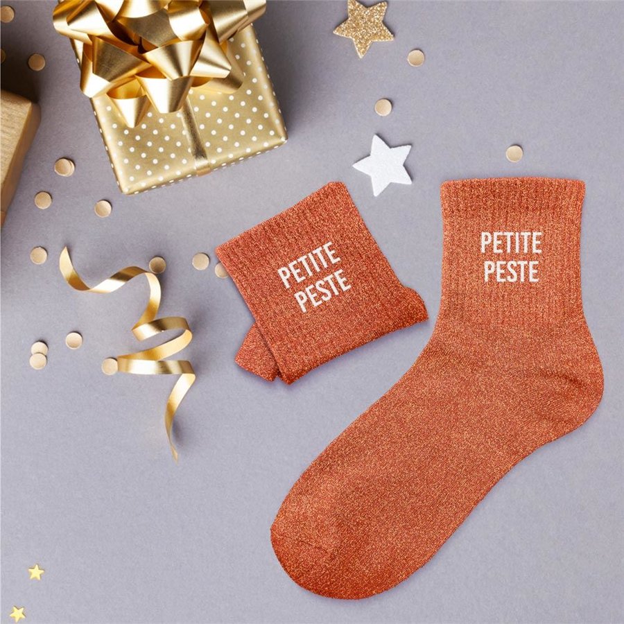 CHAUSSETTES PAILLETTES PETITE PESTE