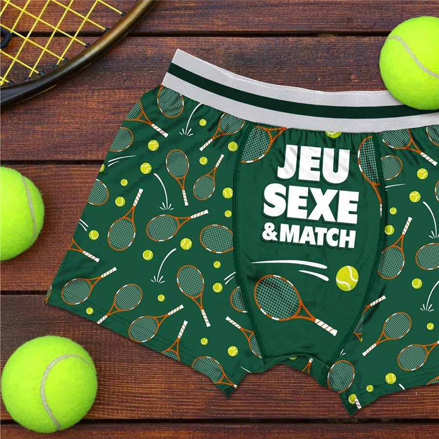 BOXER PASSION TENNIS TAILLE S
