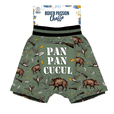BOXER PASSION CHASSE TAILLE S
