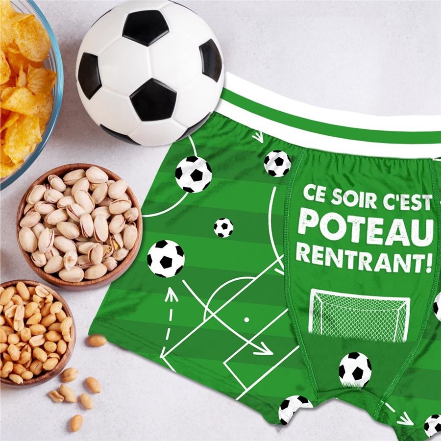 BOXER PASSION FOOT TAILLE S
