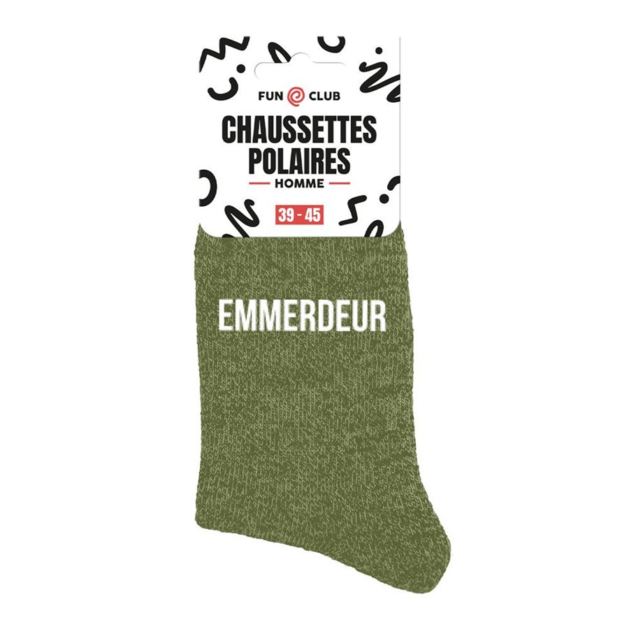 CHAUSSETTES HIVER HOMME EMMERDEUR