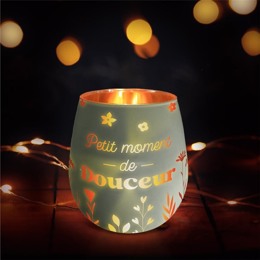 PHOTOPHORE PETIT MOMENT DE DOUCEUR 