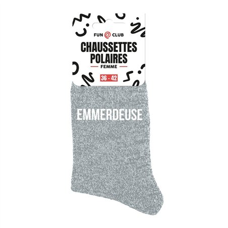 CHAUSSETTES HIVER FEMME EMMERDEUSE