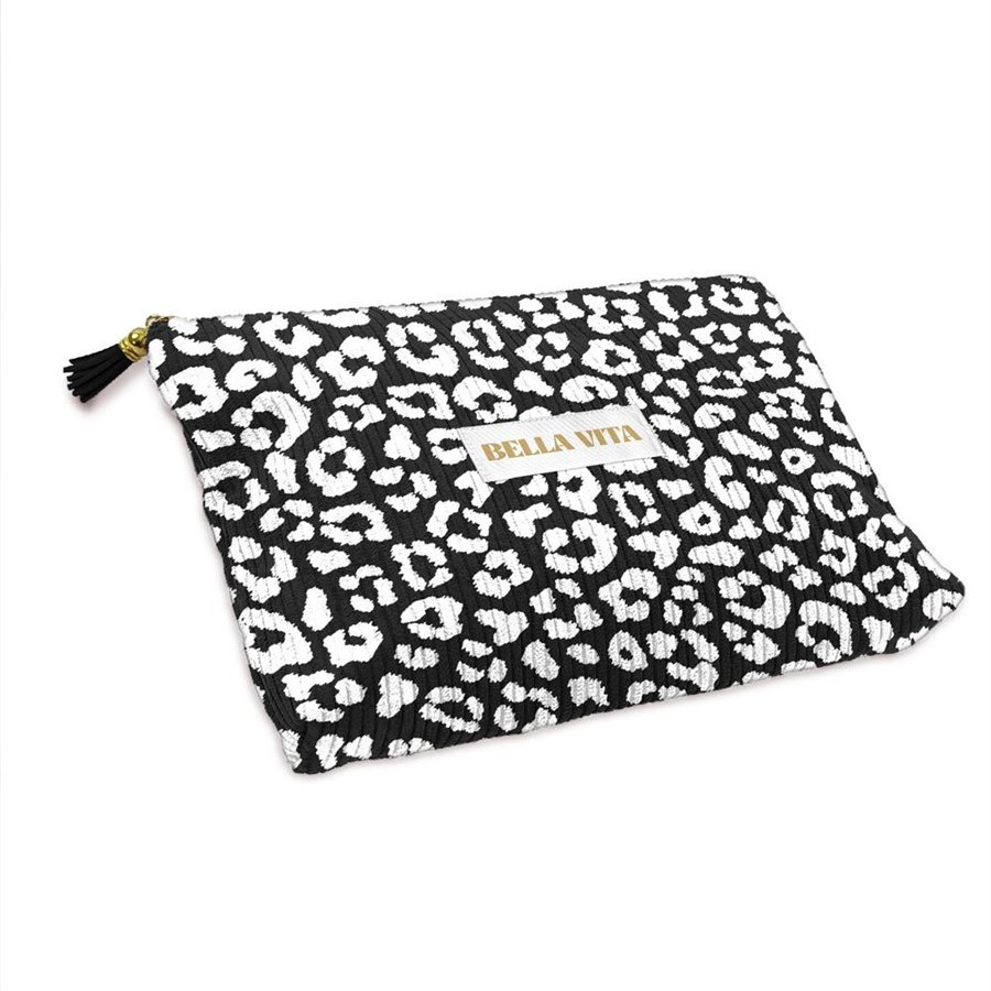 POCHETTE VELOURS COTELE MOTIFS BELLA VITA
