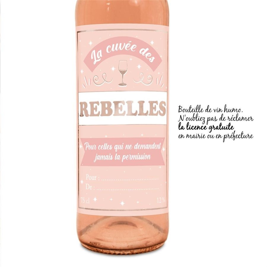 VIN ROSE VCE HUMO "LA CUVEE DES REBELLES"
