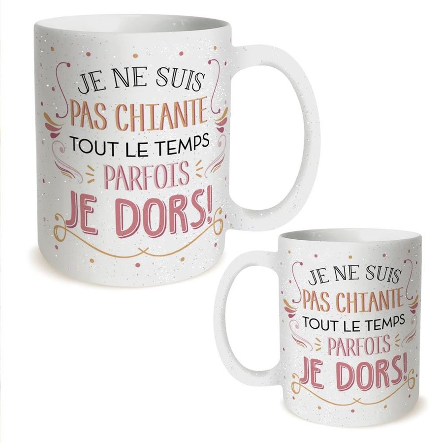 MUG "JE NE SUIS PAS CHIANTE ..."