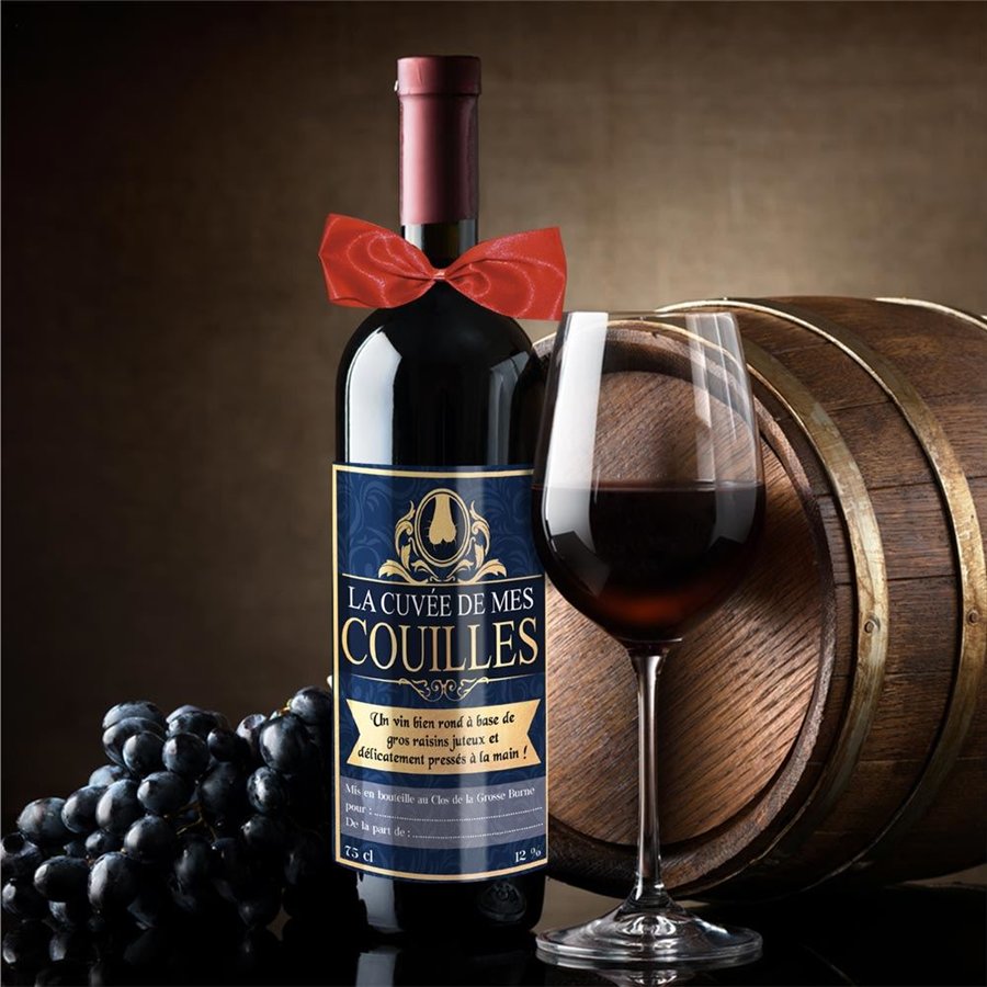 VIN ROUGE VCE HUMO "CUVEE MES COUILLES"