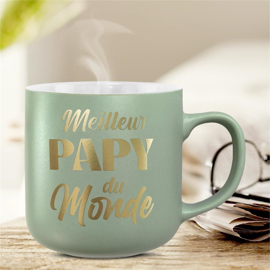 MUG MAT MEILLEUR PAPY DU MONDE