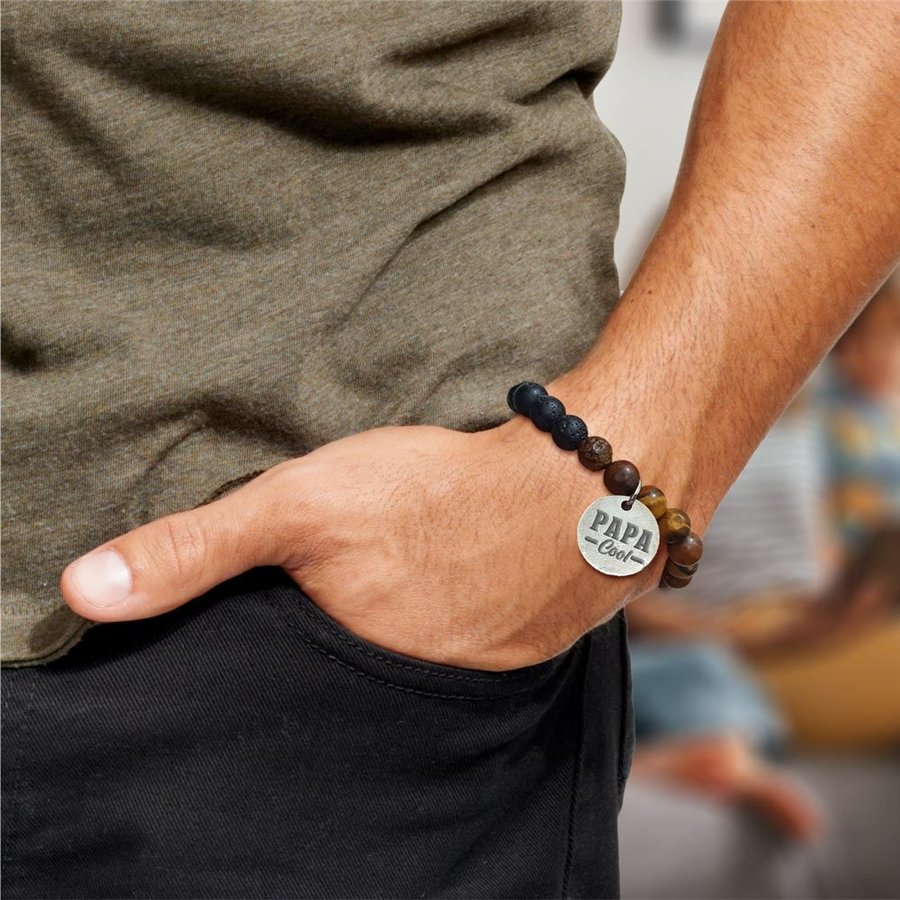 BRACELETS PAPA MEDAILLON 2MDS