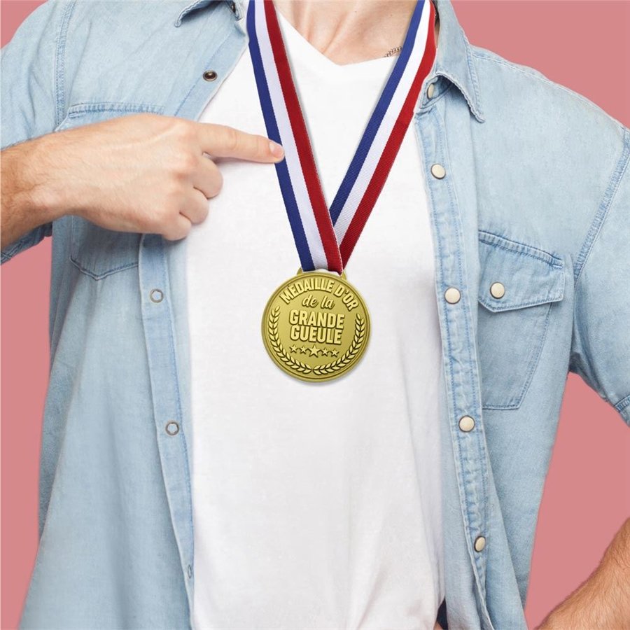 MEDAILLE D’OR  HUMORISTIQUE GRANDE GUEULE