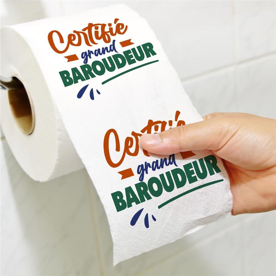 PAPIER WC HUMO BAROUDEUR