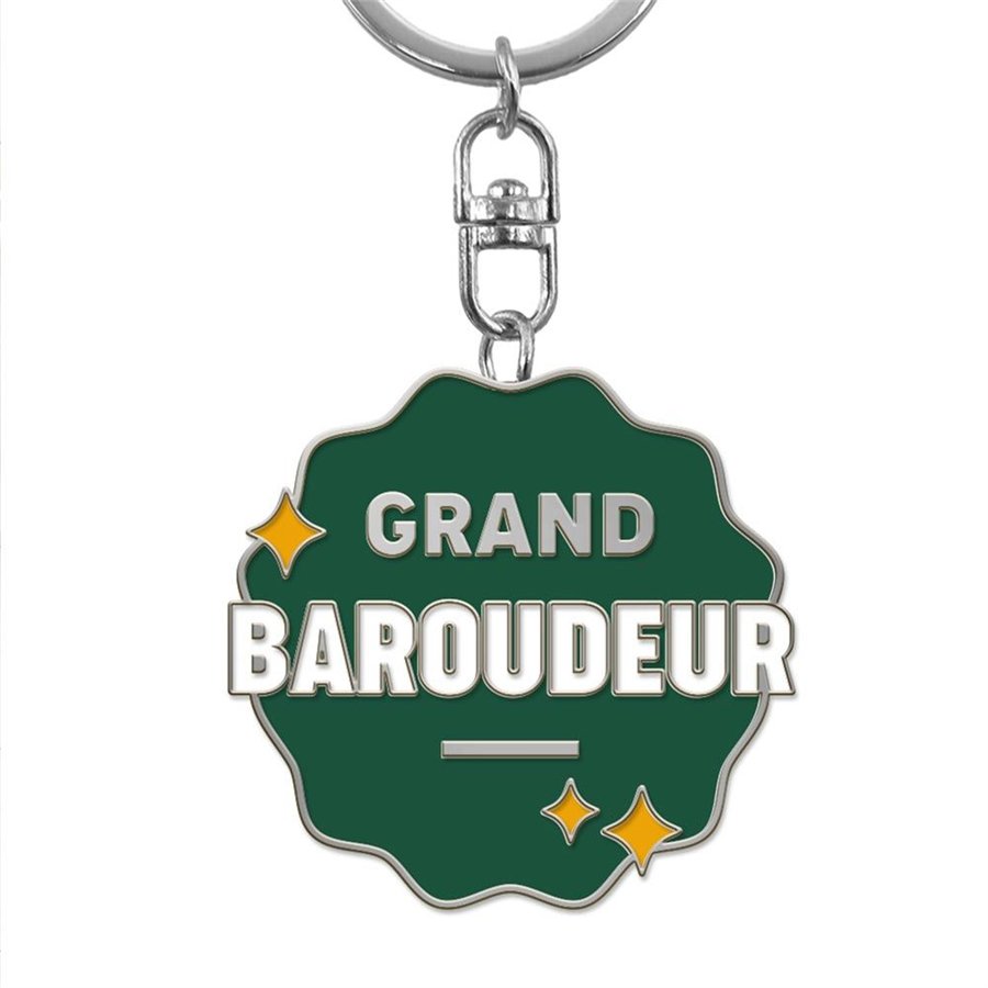 PORTE CLES METAL HUMO GRAND BAROUDEUR