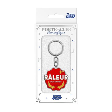 PORTE CLES METAL HUMO RALEUR DE COMPET