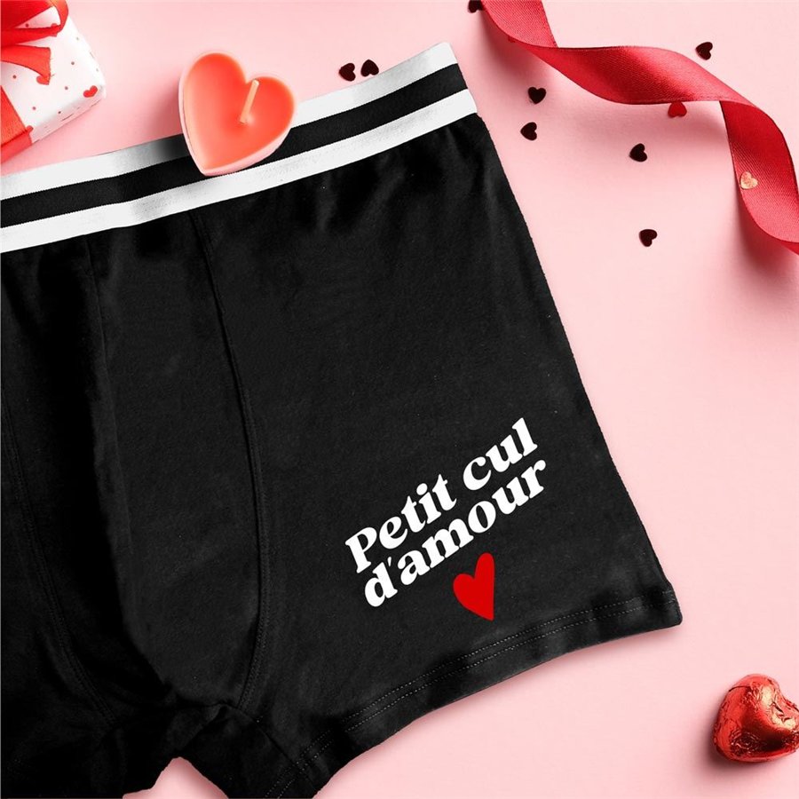 BOXER SAINT VALENTIN NOIR TM 
