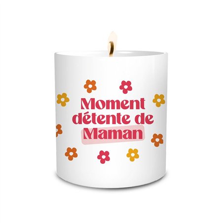 BOUGIE CERAMIQUE MOMENT DETENTE DE MAMAN