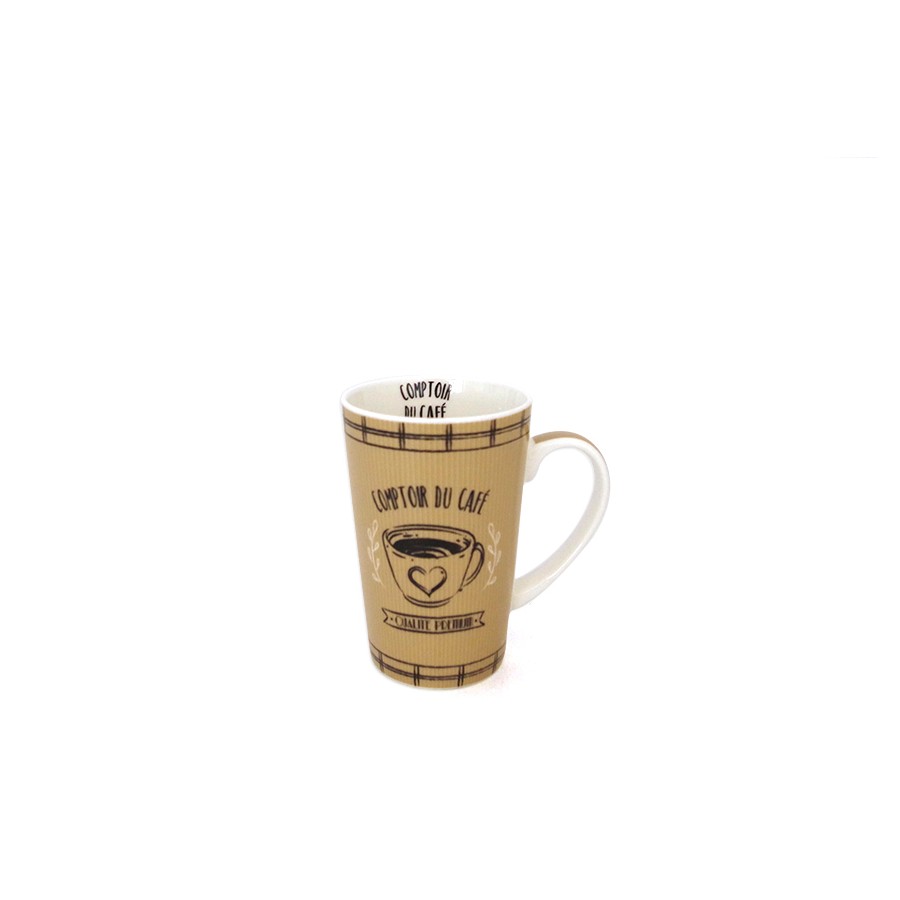 MUG GM 'COMPTOIR' Ø8.2 X H.12.8 CM / 400 ML