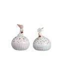 POULE CANDY (B) (16x16x21cm)