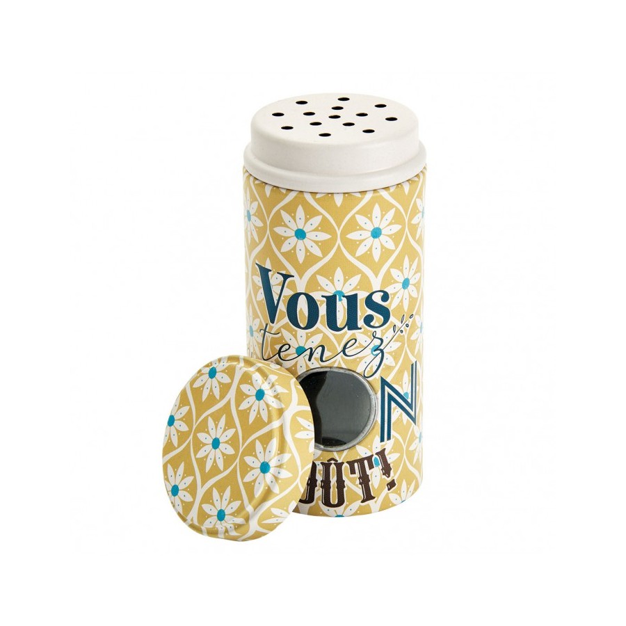 Pot à épices Vous tenez l'bon goût