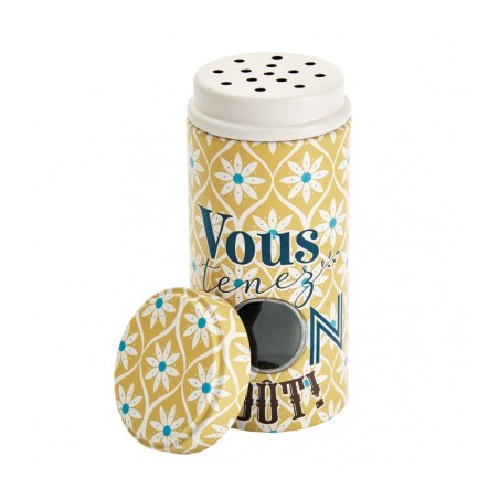 Pot à épices Vous tenez l'bon goût