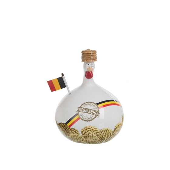 POULE BELGE + DRAPEAU GM B