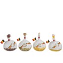 POULE BEL+DRA CER MIX L ASS4 (16x16x21cm)