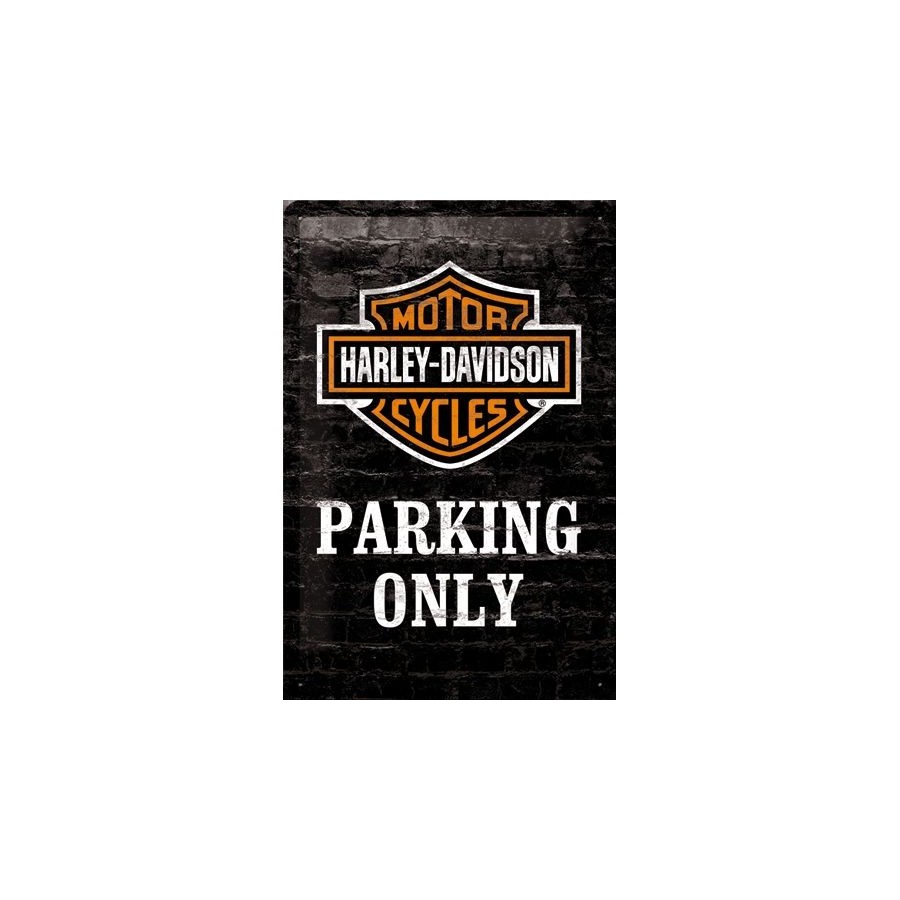 Tin Sign 20x30 Harley-Davidson Parking