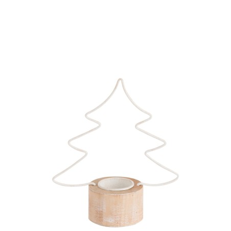 PHPH SAPIN NOEL MET BLANC S (19x16x7cm)