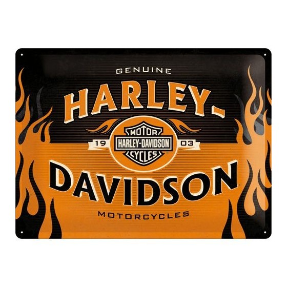 Tin Sign 30x40 H-D 1903 Logo