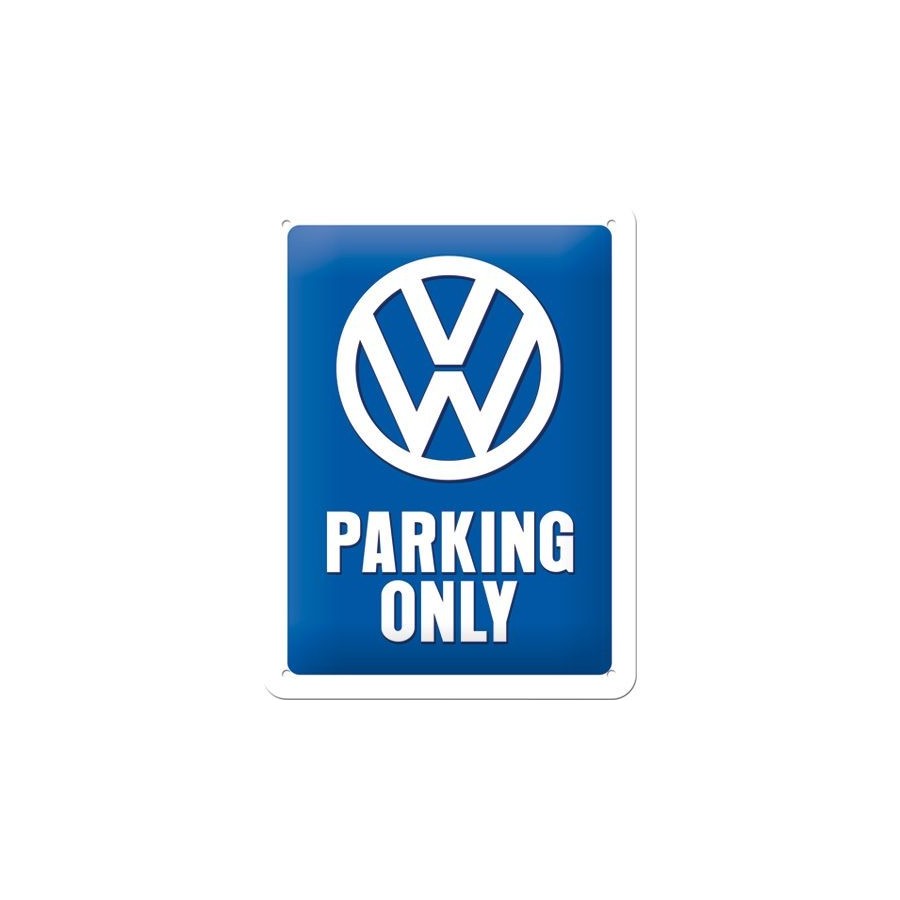 TIN SIGN 15X20 VW PARKING ONLY