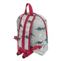 Oilcloth Back Pack - Spike - Dinosaurs