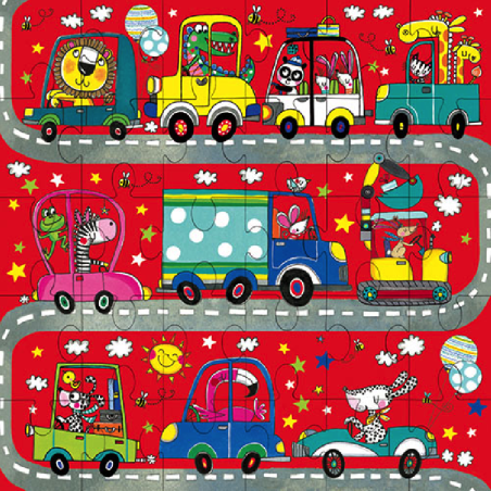 REPU086 - CARTE PUZZLE