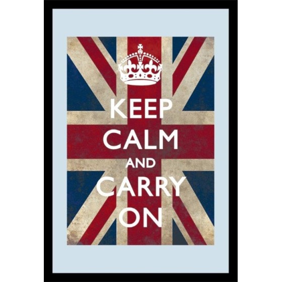 MIROIR KEEP CALM AND CARRY ON