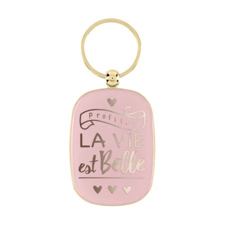 Porte-clés OPAT La vie est belle