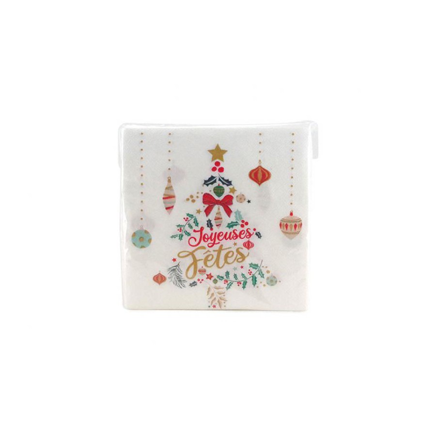 SACHET DE 20 SERVIETTES