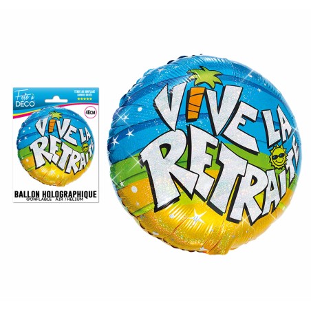 BALLON HELIUM RETRAITE