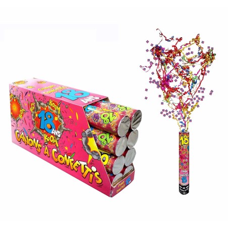 CANON A CONFETTIS 18 ANS