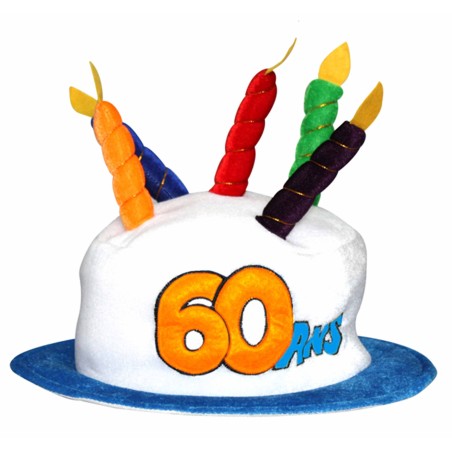 CHAPEAU ANNIVERSAIRE 60 ANS